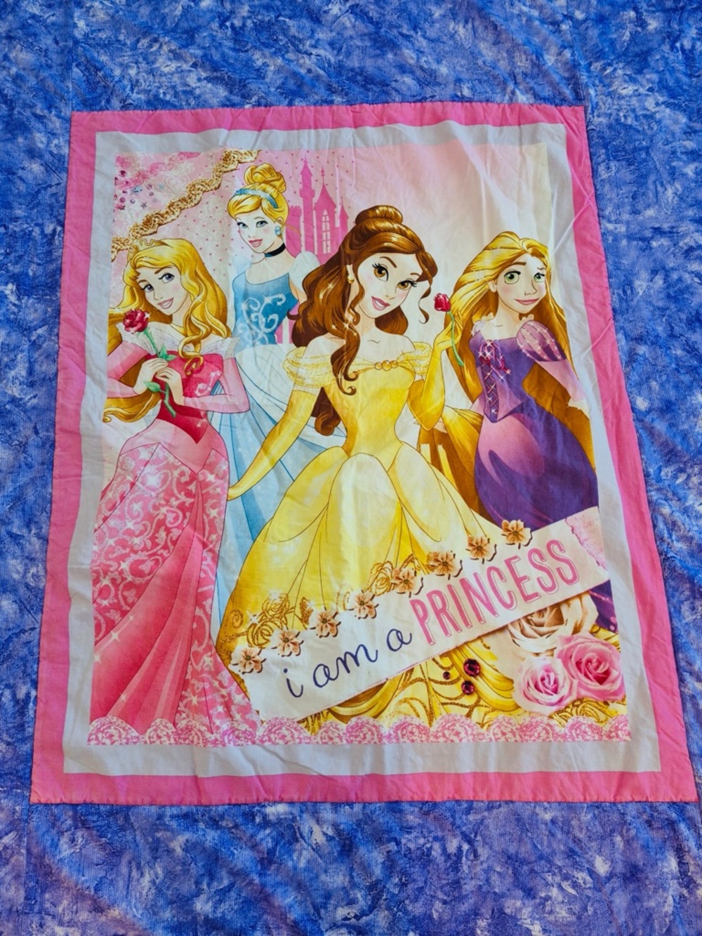 2010/Y2K Disney Princesses Purple TWIN Size Comforter